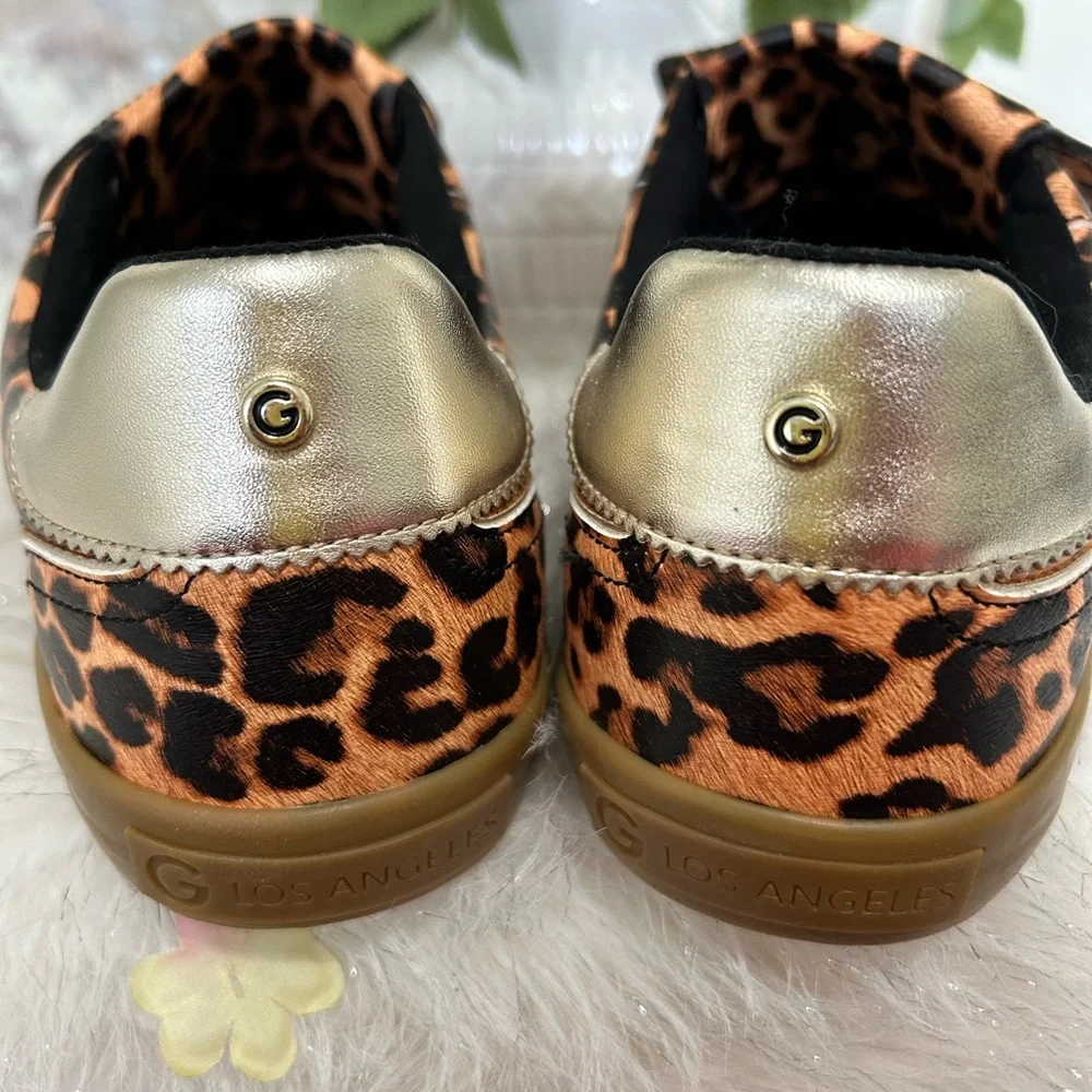 GBG Los Angeles Leopard Print Sneakers